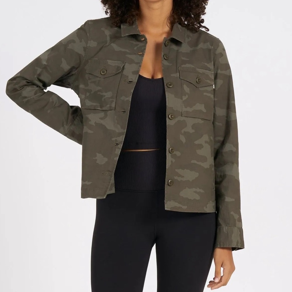 Vuori Ripstop Camo Button Down Jacket - image 1